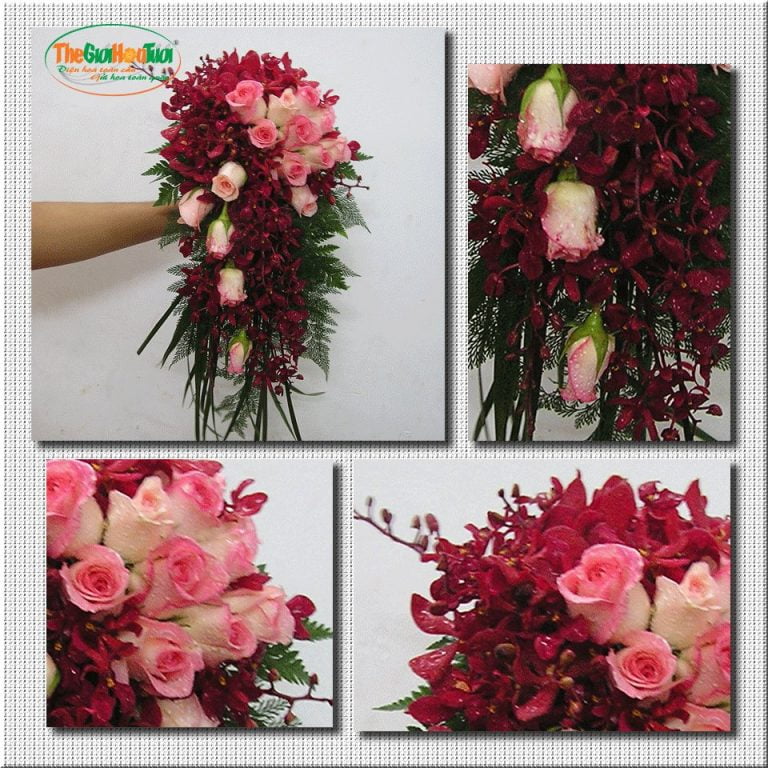 Hoa Cưới - Bó hoa cầm tay cô dâu